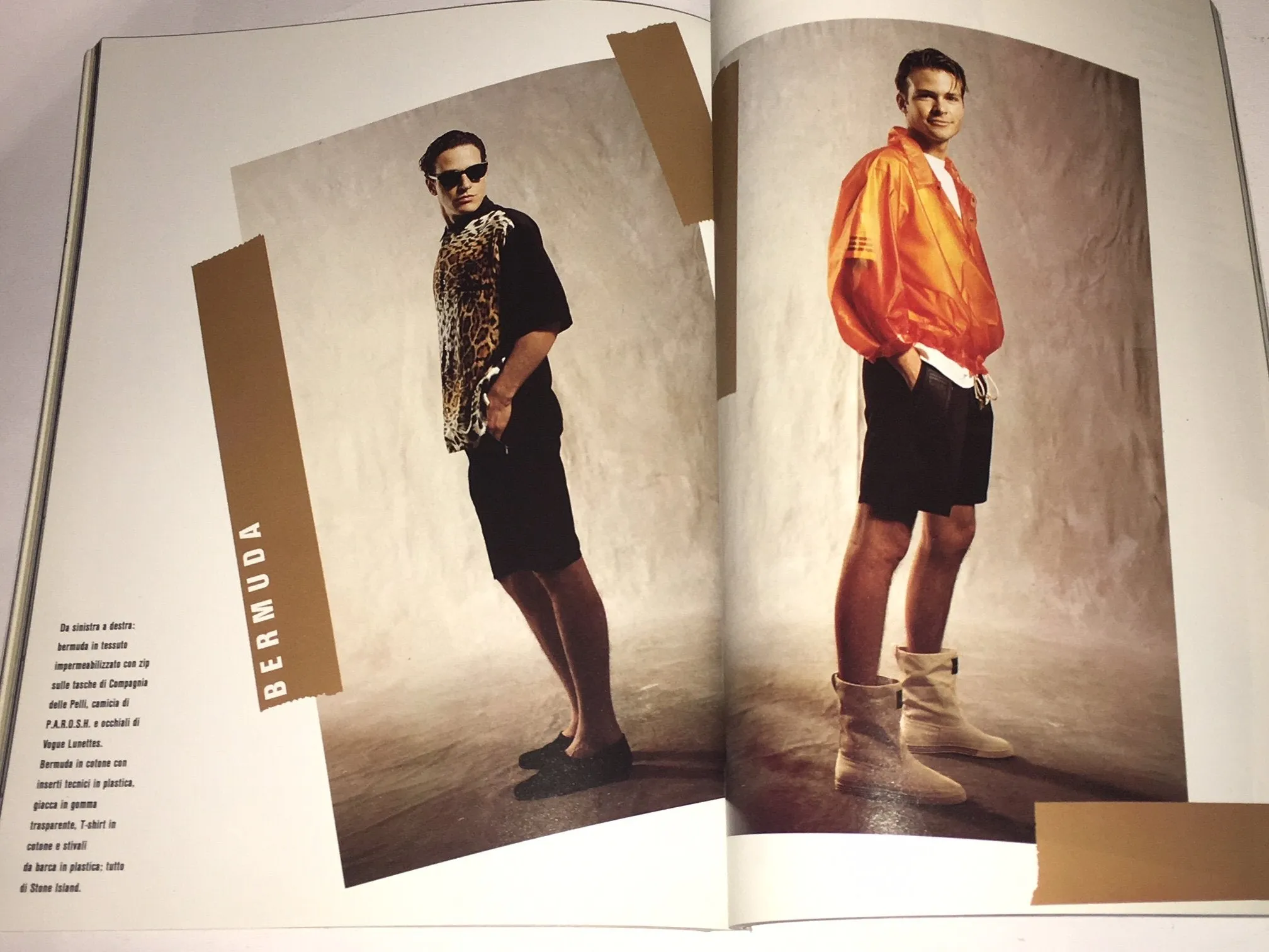 MONDO UOMO Fashion Magazine March 1988 FABRIZIO FERRI Jose Manuel Ferrater