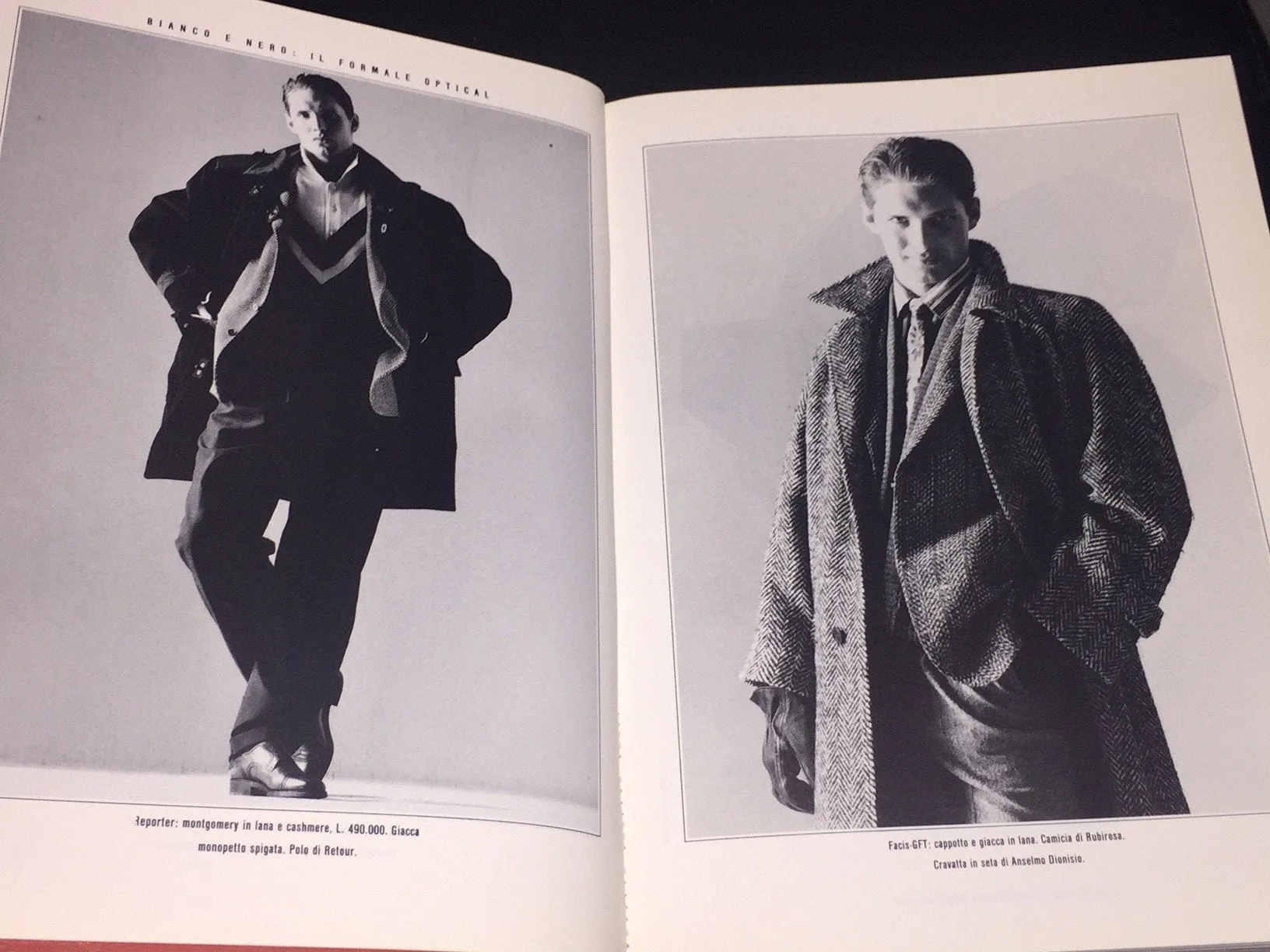 MONDO UOMO Fashion Magazine September 1986 Issue 33