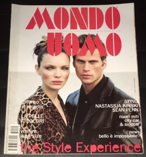 MONDO UOMO Fashion Magazine September 1997 ESTHER CANADAS Mark Vanderloo NASTASSJA KINSKI