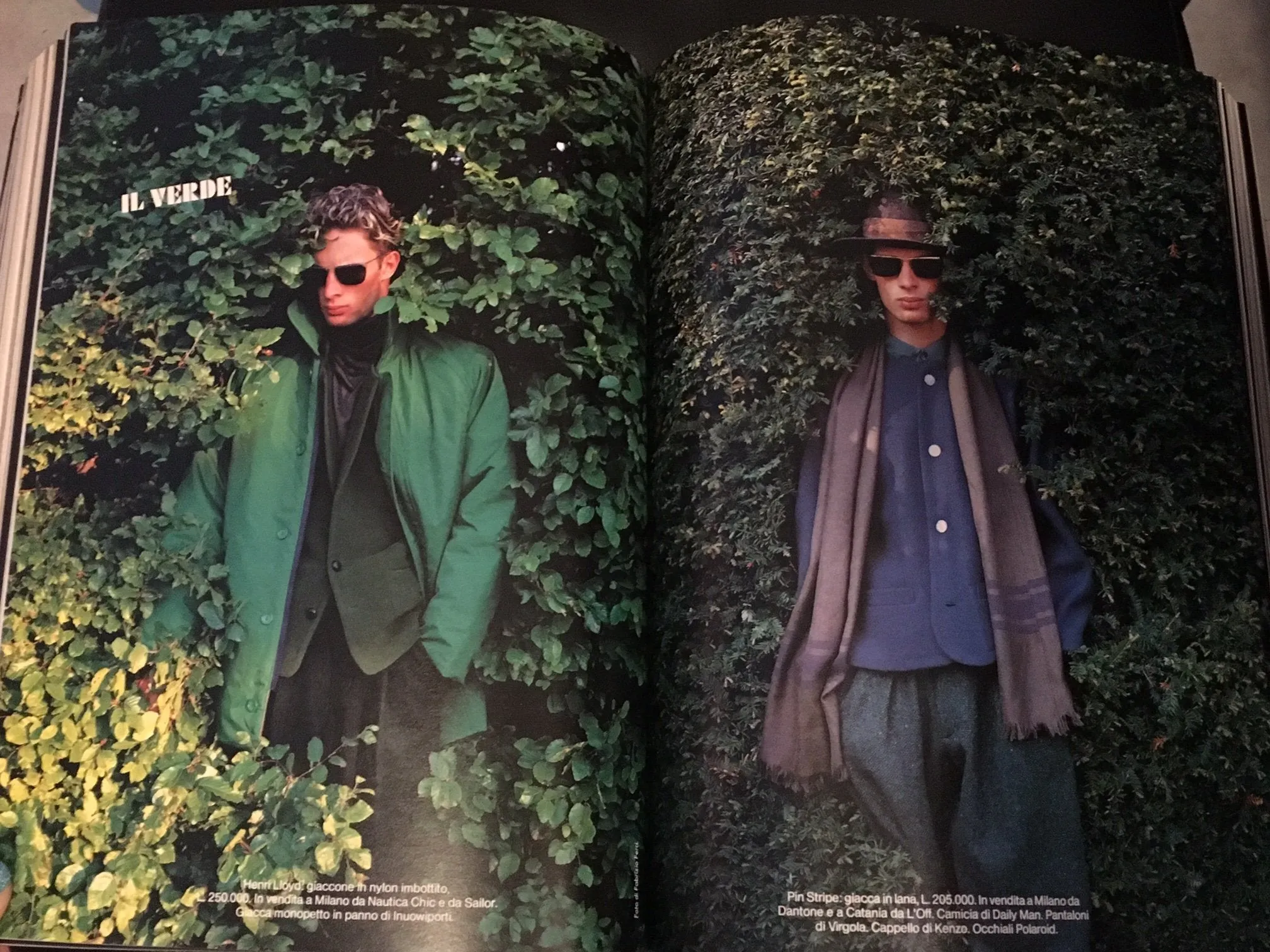 MONDO UOMO Magazine Italy September 1985 OLIVIERO TOSCANI With English text
