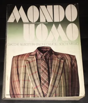 MONDO UOMO Magazine January 1983 PAOLO ROVERSI Italian Fashion ISSUE #11