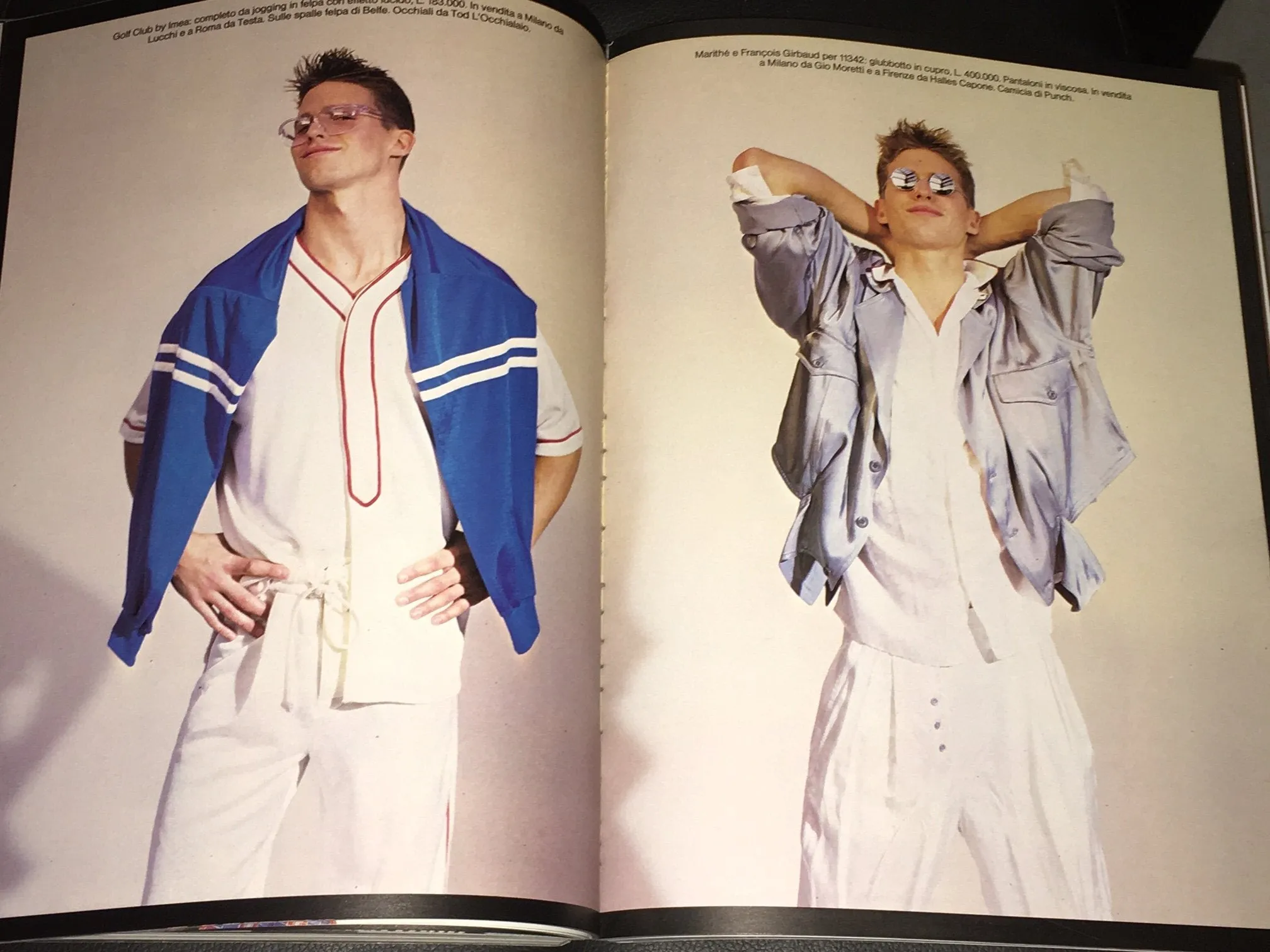 MONDO UOMO Magazine January 1985 With English text ITALIAN Fashion