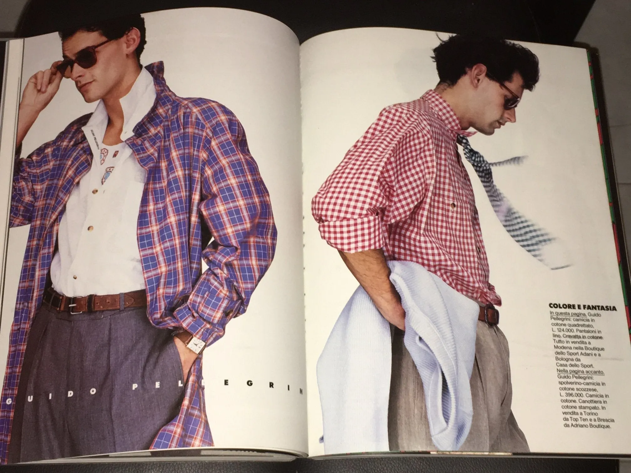 MONDO UOMO Magazine January 1985 With English text ITALIAN Fashion