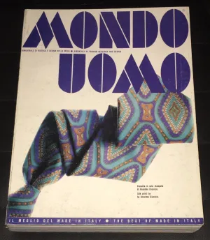 MONDO UOMO Magazine January 1986 Issue #29 Italian Fashion HOYT RICHARDS