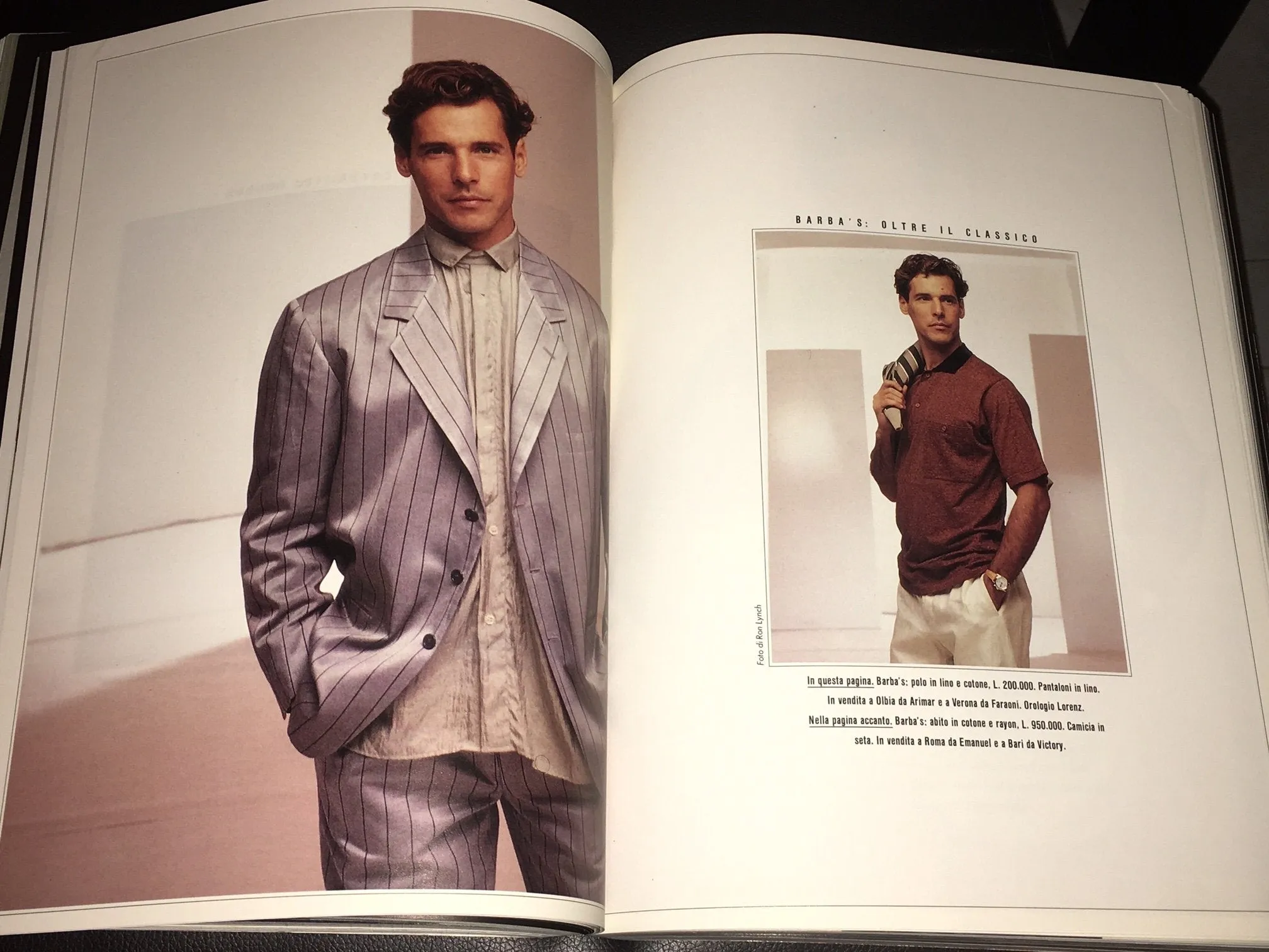 MONDO UOMO Magazine January 1986 Issue #29 Italian Fashion HOYT RICHARDS