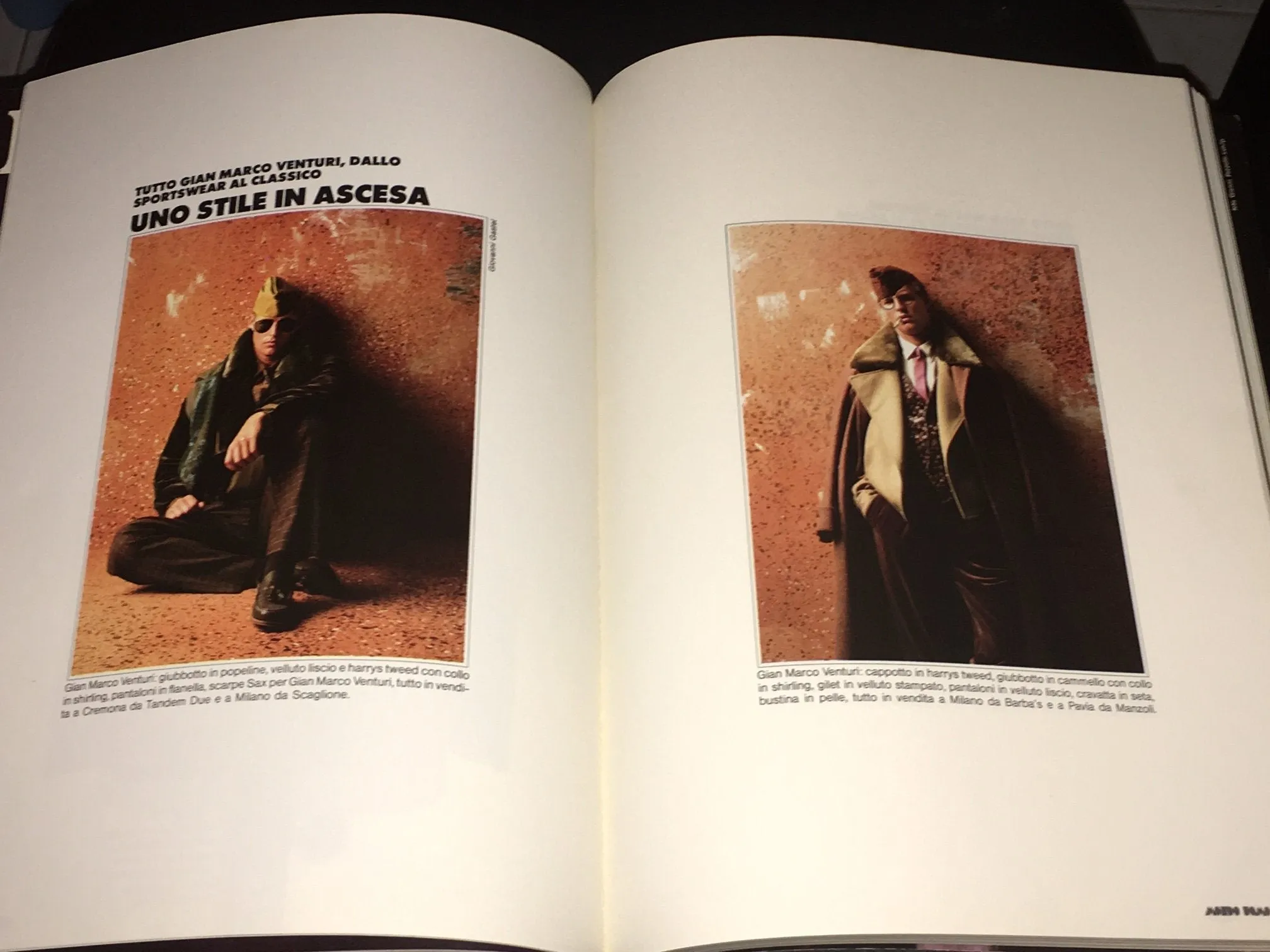 MONDO UOMO Magazine July 1982 #8 OLIVIERO TOSCANI Italian FASHION