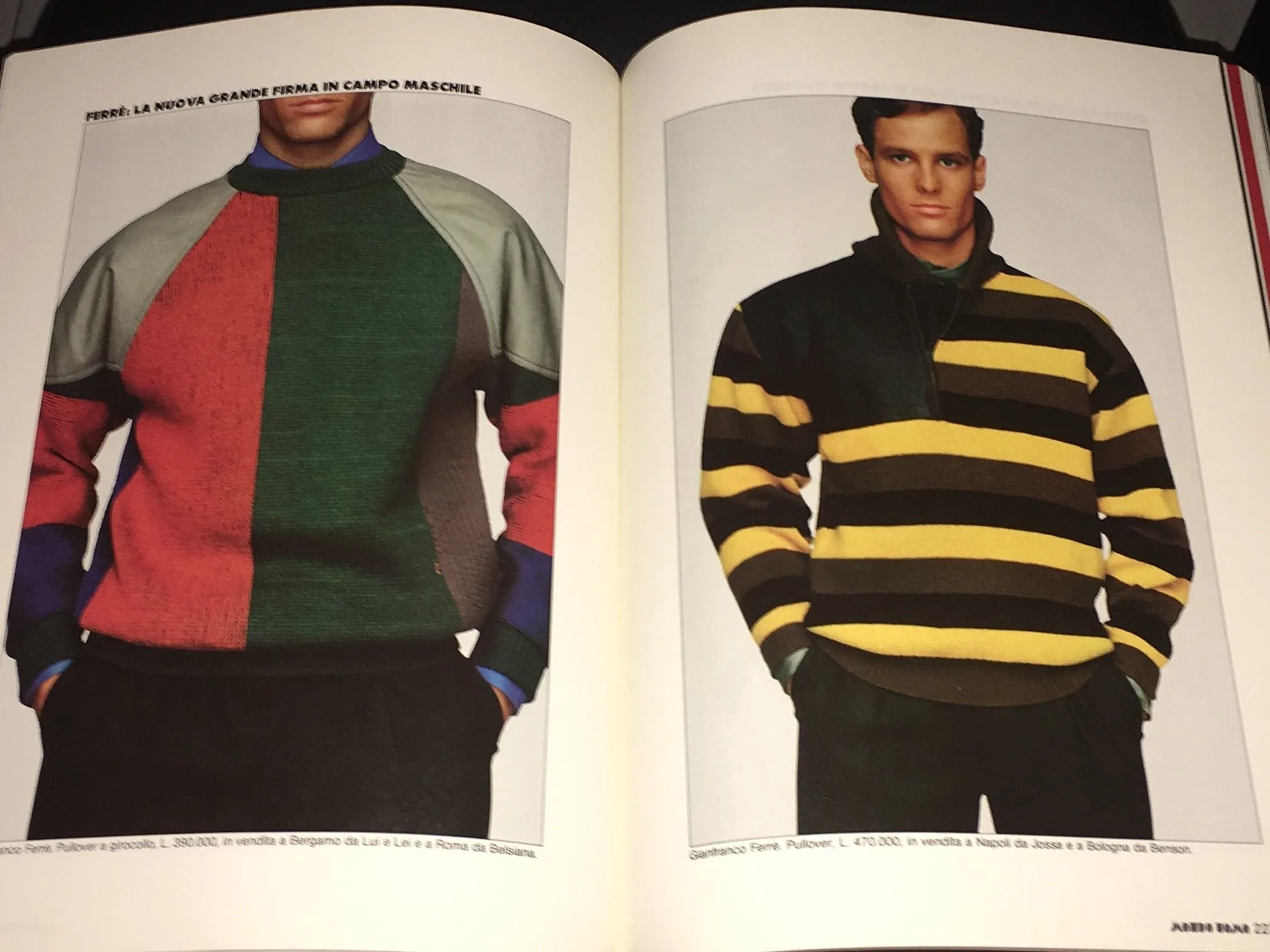 MONDO UOMO Magazine July 1982 #8 OLIVIERO TOSCANI Italian FASHION