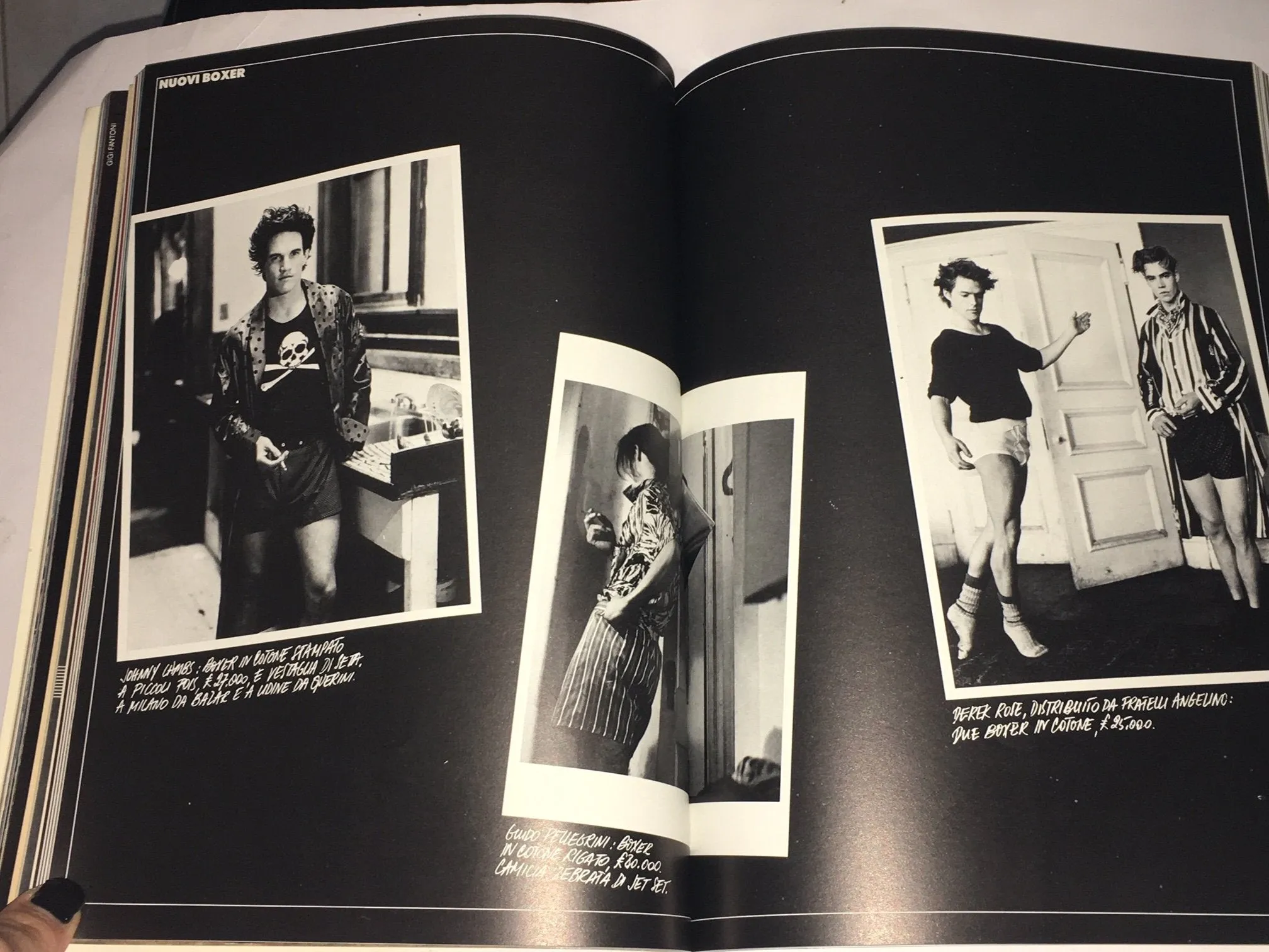MONDO UOMO Magazine May 1984 GIOVANNI GASTEL Fabrizio Ferri BRUCE WEBER