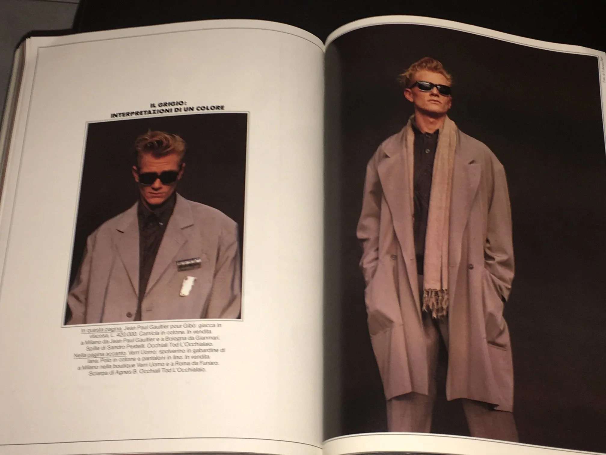 MONDO UOMO Magazine May 1985 Italian Fashion ISSUE #25 OLIVIERO TOSCANI