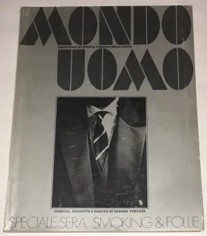 MONDO UOMO Magazine November 1984 Andy Warhol Reportage ITALIAN Fashion
