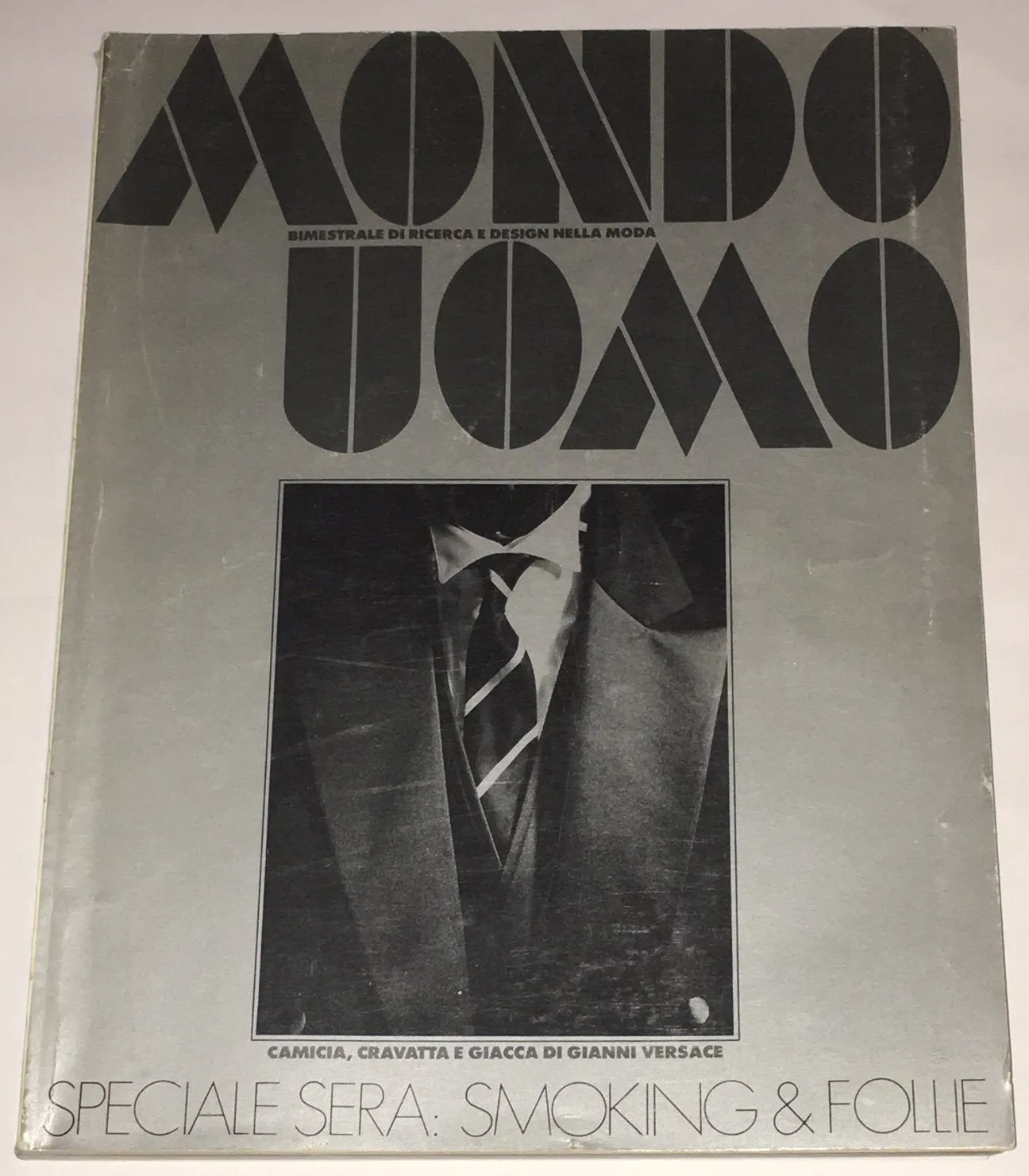 MONDO UOMO Magazine November 1984 Andy Warhol Reportage ITALIAN Fashion