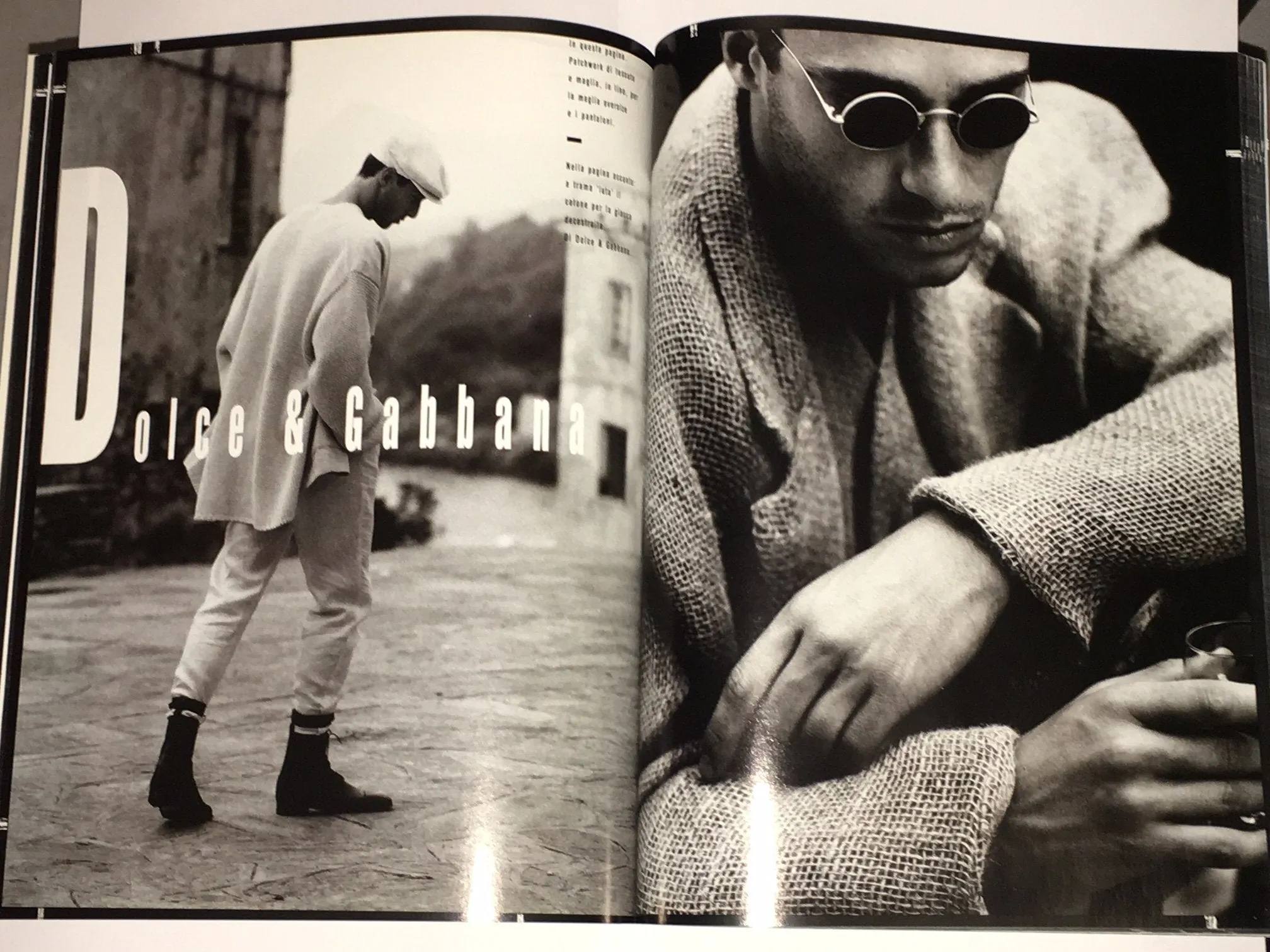 MONDO UOMO Magazine November 1991 HOYT RICHARDS Italian Fashion LIKE VOGUE