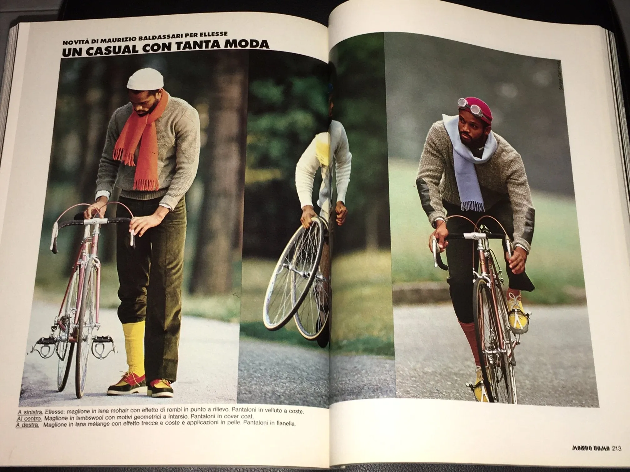MONDO UOMO Magazine October 1982 GIOVANNI GASTEL Fabrizio Ferri FASHION