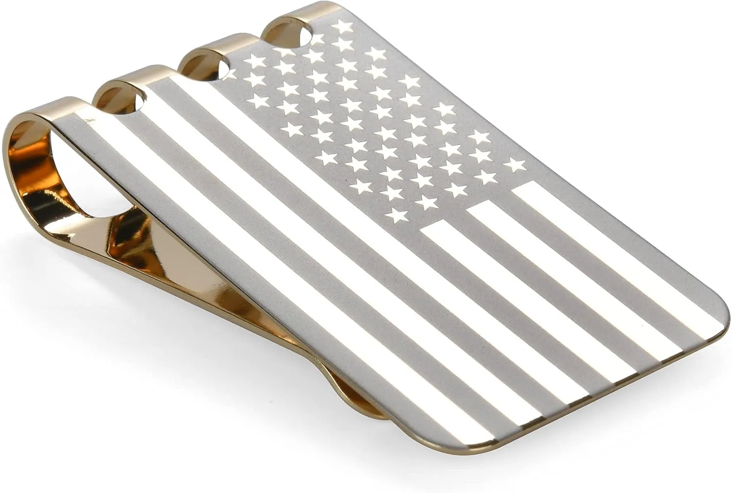 Money Clip, Spring Steel Cash Clips, Minimalist Front Pocket Wallet