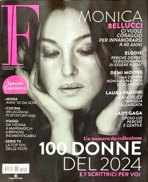 MONICA BELLUCCI F Magazine Italy January 2025 New