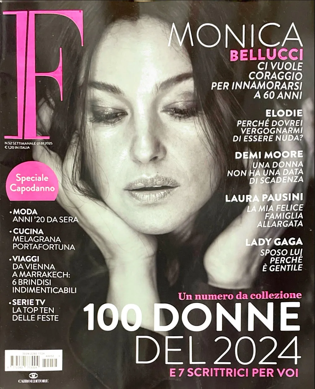 MONICA BELLUCCI F Magazine Italy January 2025 New