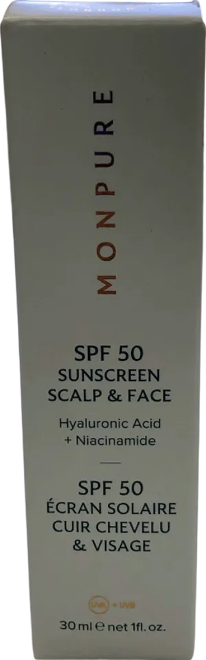 Monpure SPF 50 Sunscreen Scalp & Face 30 ml