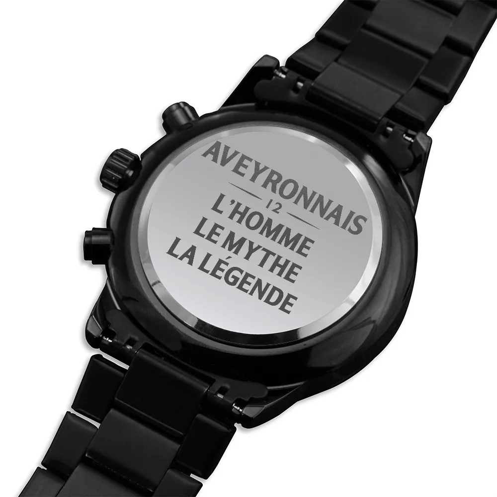Montre MYTHIQUE® Aveyronnais 12 - Bijouterie