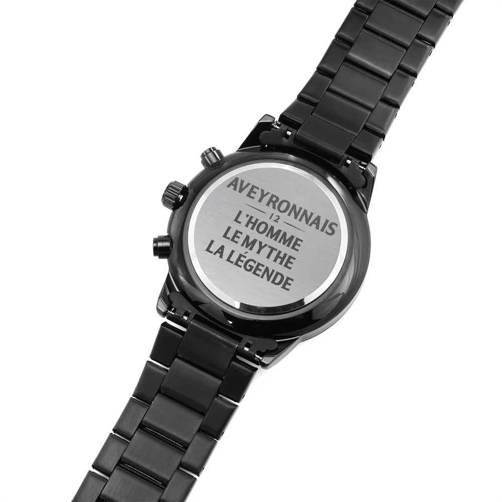Montre MYTHIQUE® Aveyronnais 12 - Bijouterie