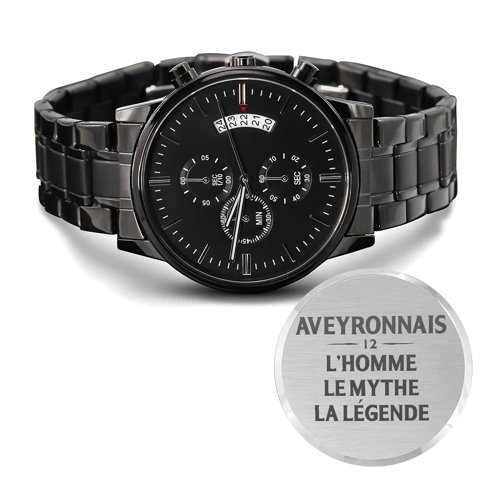 Montre MYTHIQUE® Aveyronnais 12 - Bijouterie