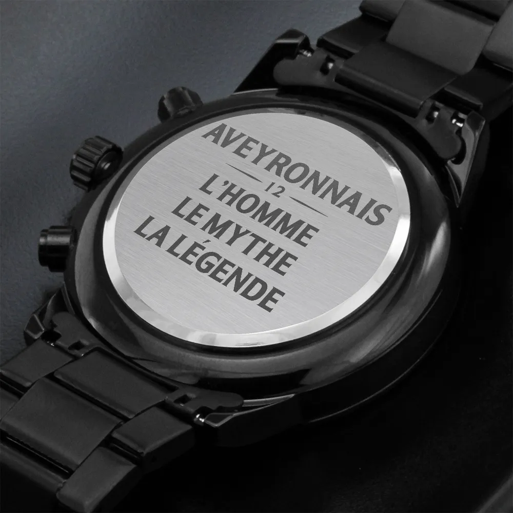 Montre MYTHIQUE® Aveyronnais 12 - Bijouterie