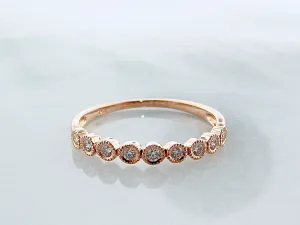 Moon Phases Diamond Detailed Bezel Band