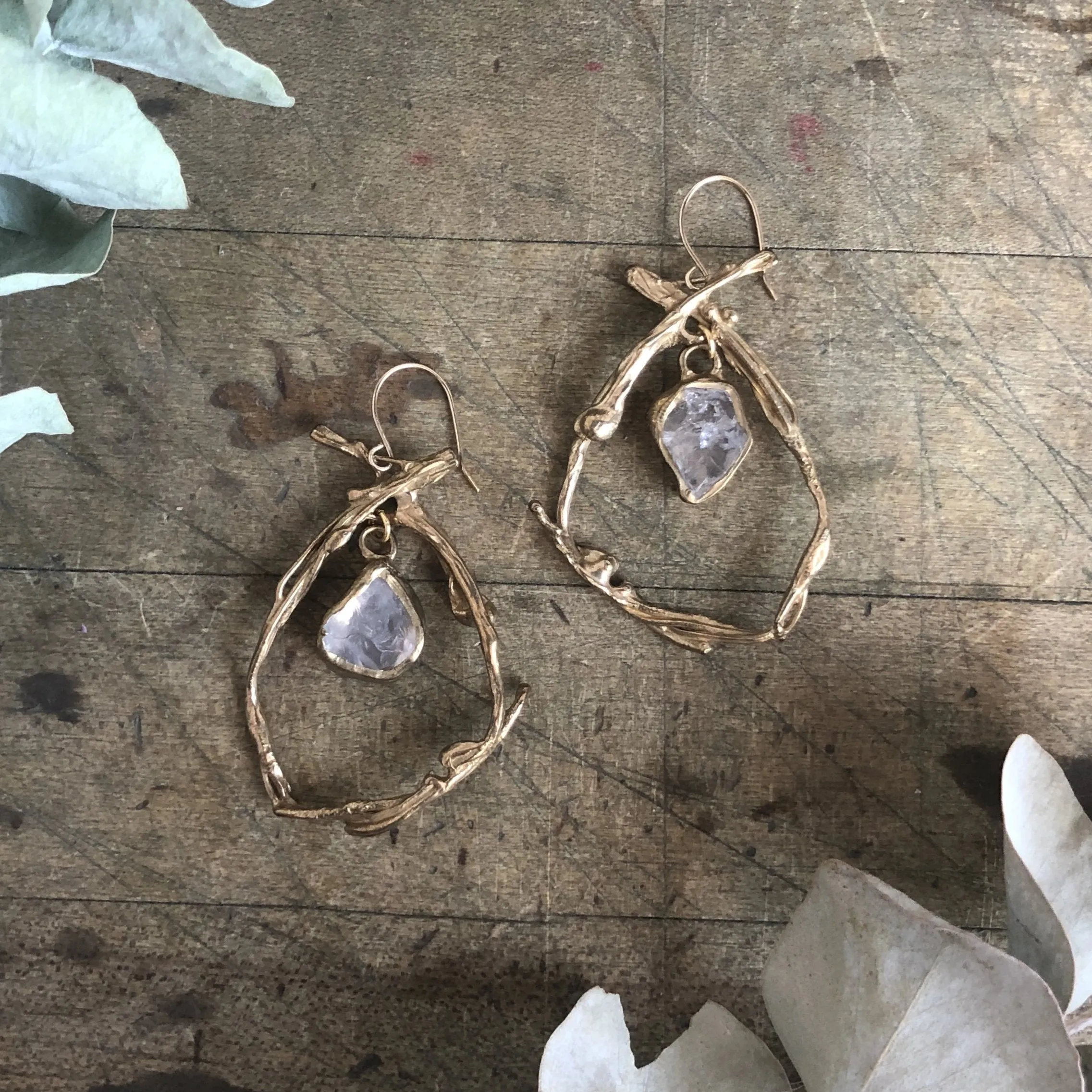 Morning Glory Earrings