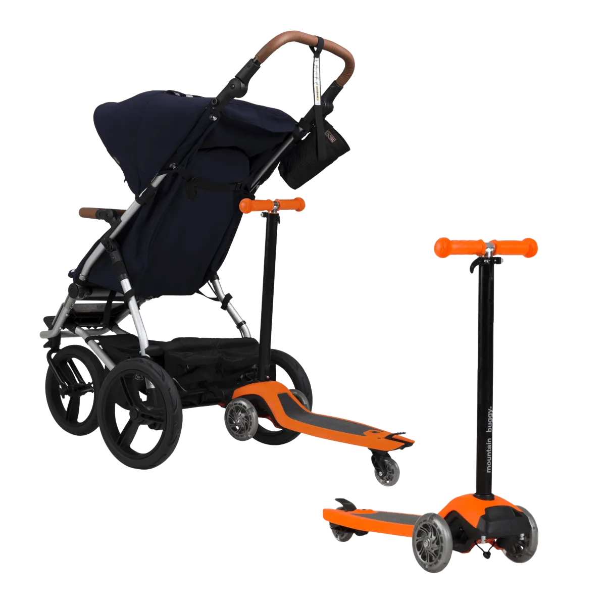 Mountain Buggy Freerider With Universal Connector - Orange