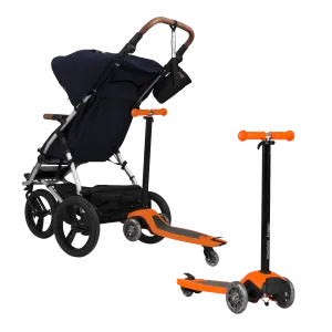Mountain Buggy Freerider With Universal Connector - Orange