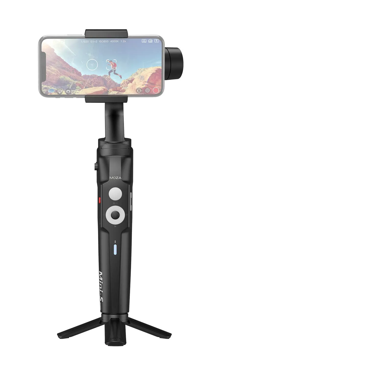 MOZA Mini-S 3-Axis Foldable Smartphone Gimbal Stabilizer of Smart Camera for Motion Recording