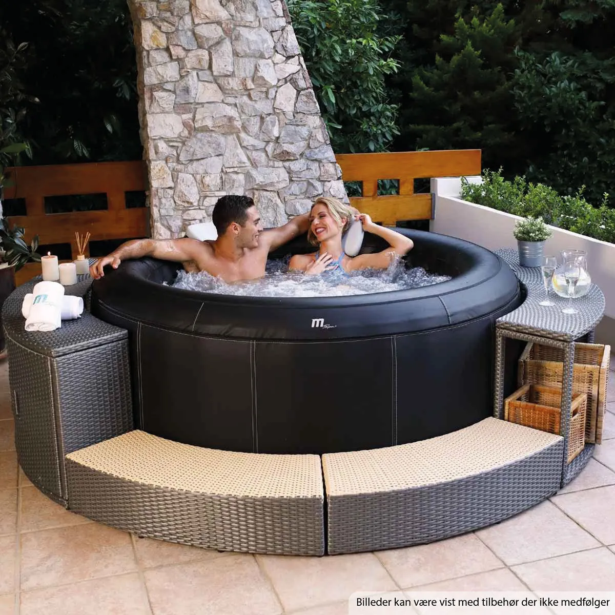 Mspa Camaro udendørs spa til 4 personer