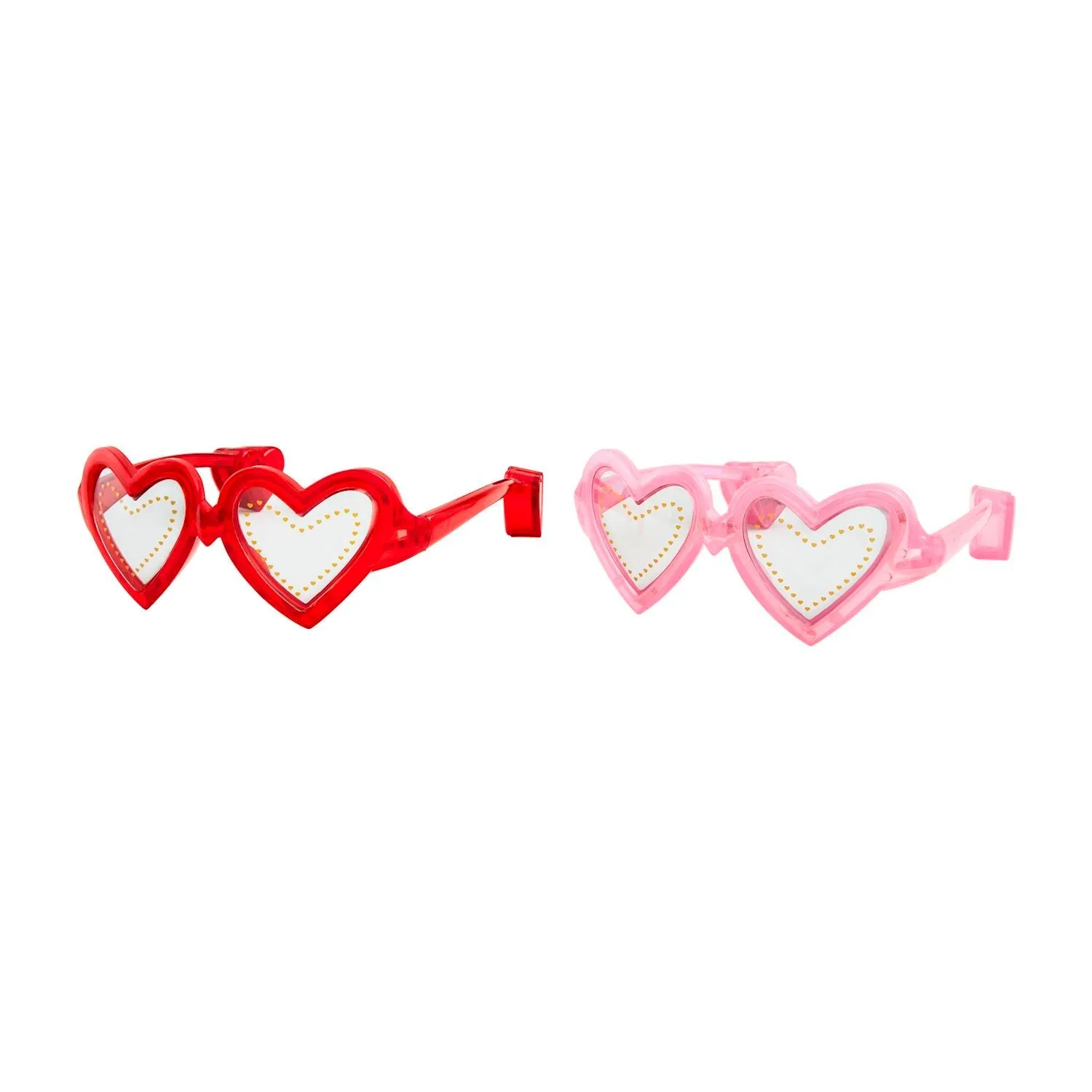 Mud Pie Light-Up Heart Glasses