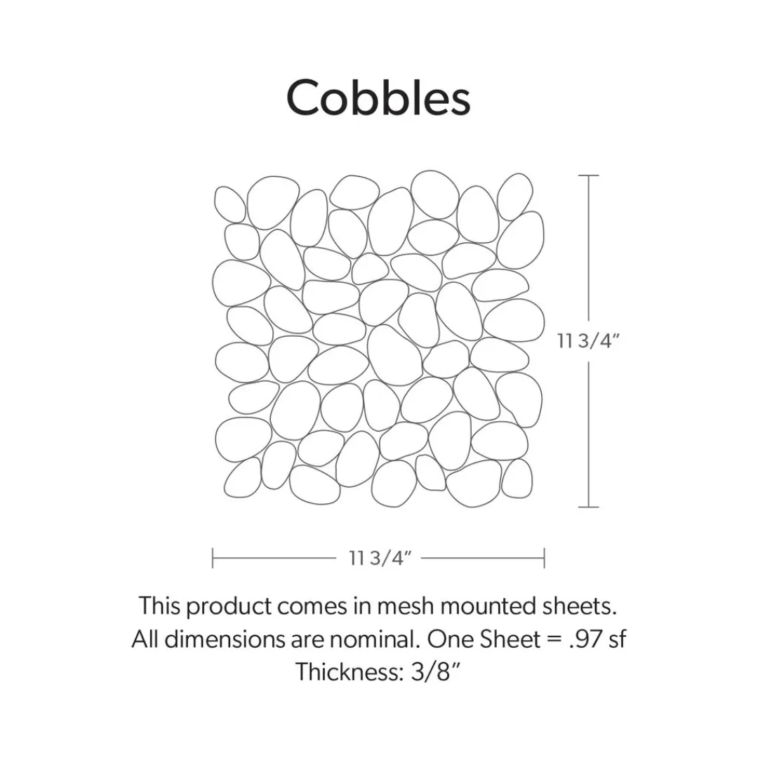 MULTI GREY & QUARTZ JG, COBBLES