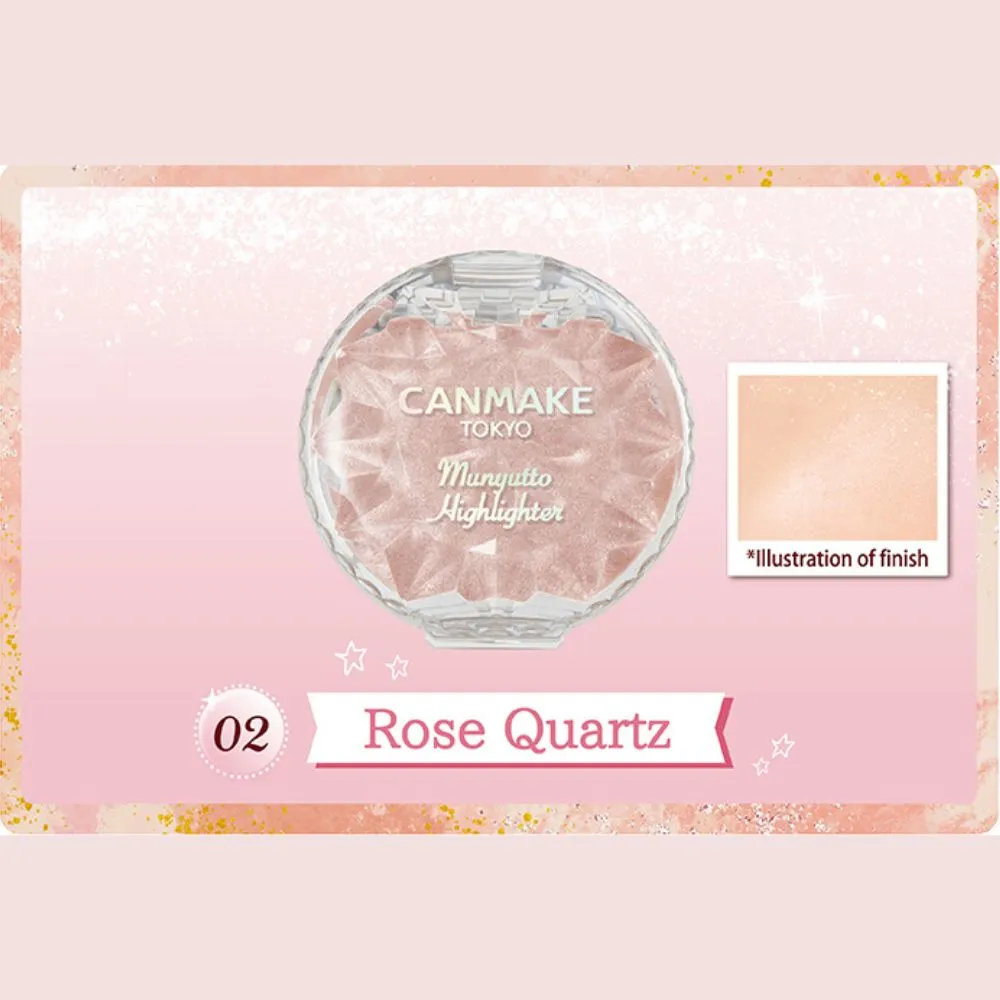 Munyutto Highlighter -#02 Rose Quartz 3.8g