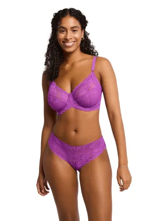Muse Full Cup Lace Bra - Dahlia