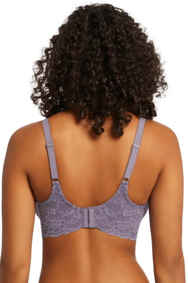 Muse Full Cup Lace Bra - Purple Cloud