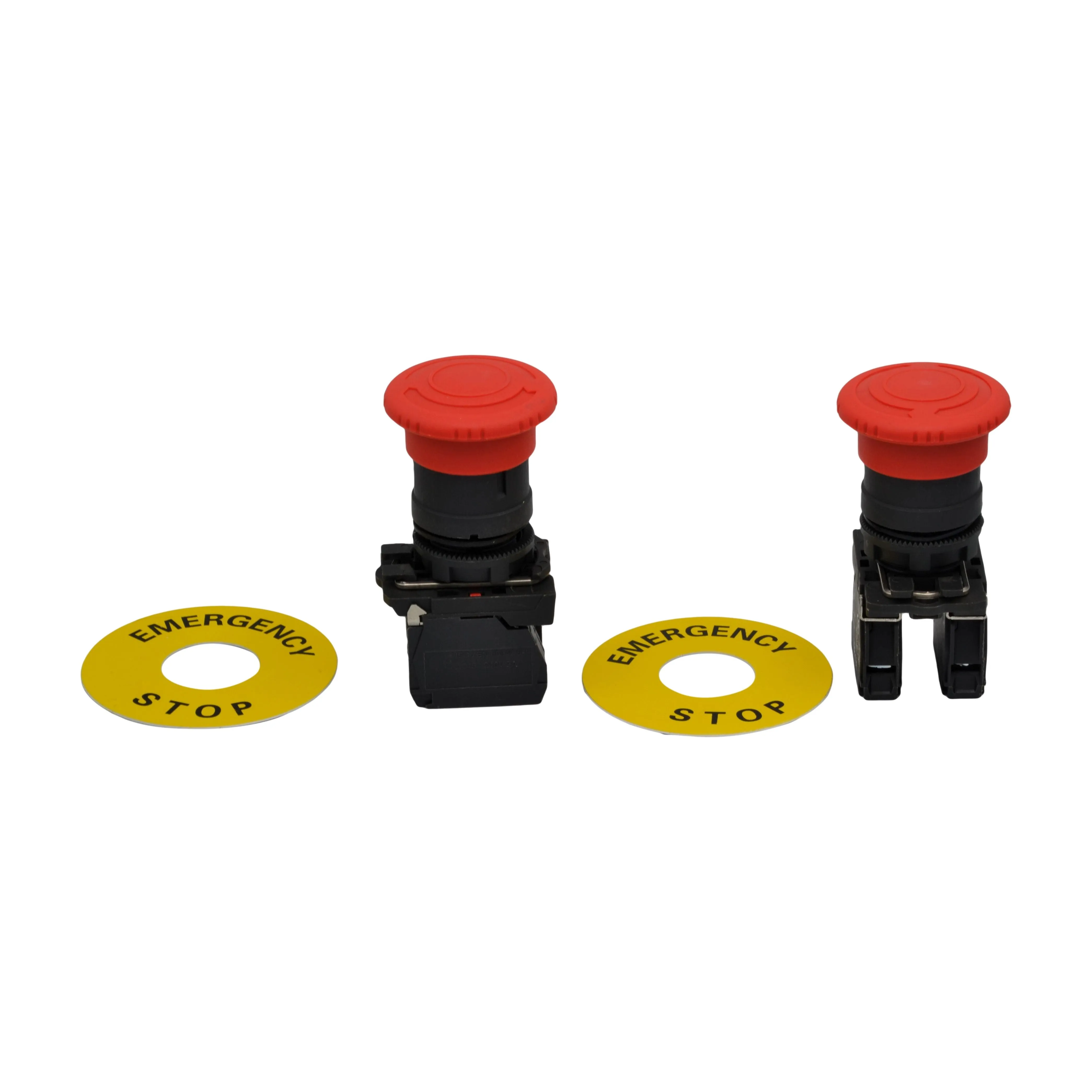 Mushroom head pushbutton turns to release NC NO Switch Electrical 12V 24V  TB5-AS545