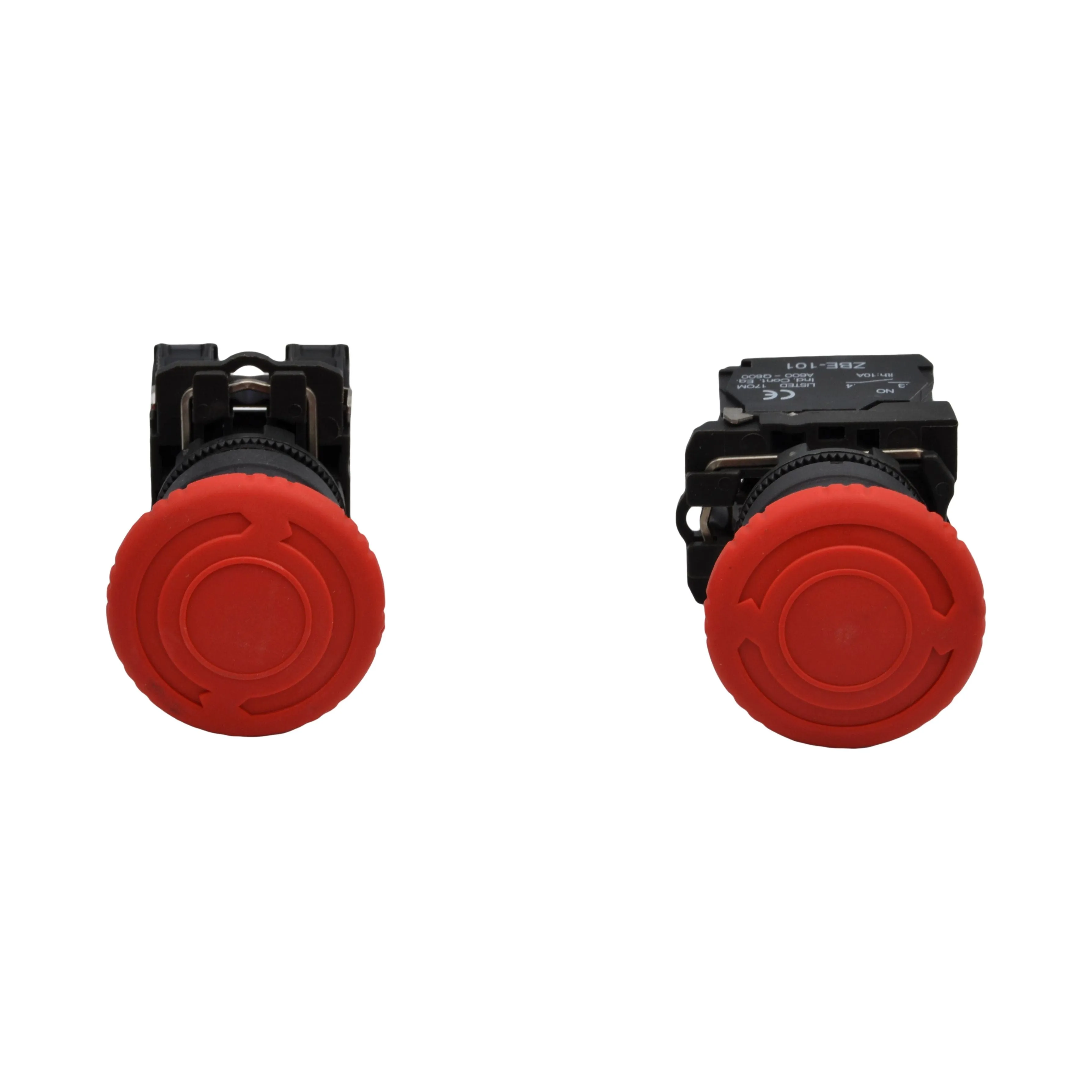 Mushroom head pushbutton turns to release NC NO Switch Electrical 12V 24V  TB5-AS545