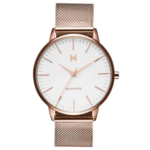 MVMT Boulevard Malibu Rose White dial Ladies watch