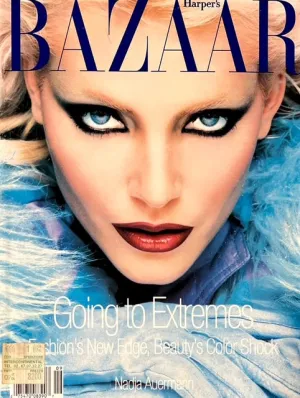 NADJA AUERMANN Kate Moss KAREN MULDER Harper's BAZAAR Magazine US September 1994