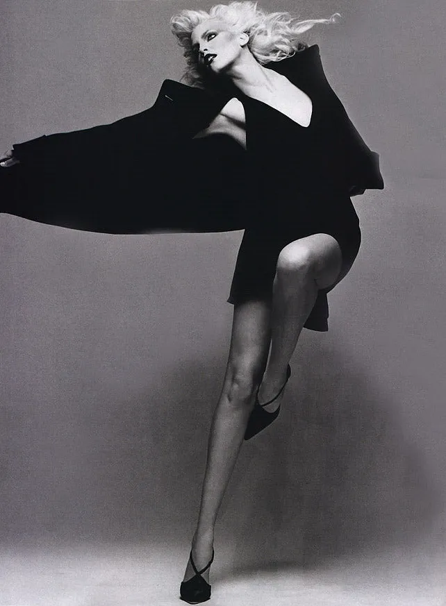NADJA AUERMANN Kate Moss KAREN MULDER Harper's BAZAAR Magazine US September 1994