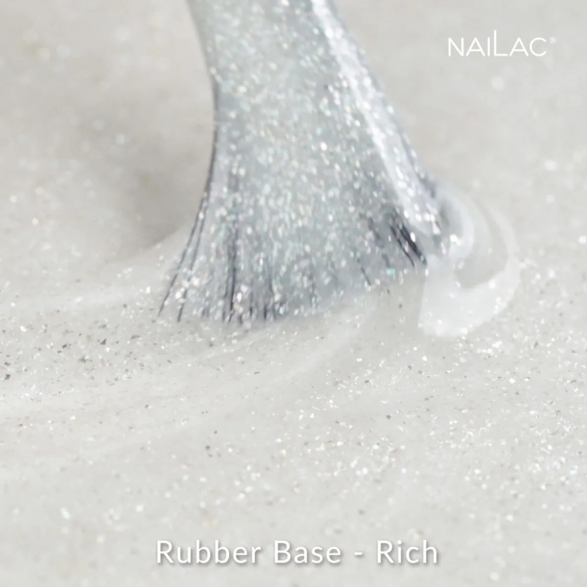 NaiLac Hybrid UV/LED Rubber Base Rich