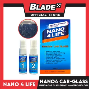 Nano 4 Life Nano4-Car Glass 40ml