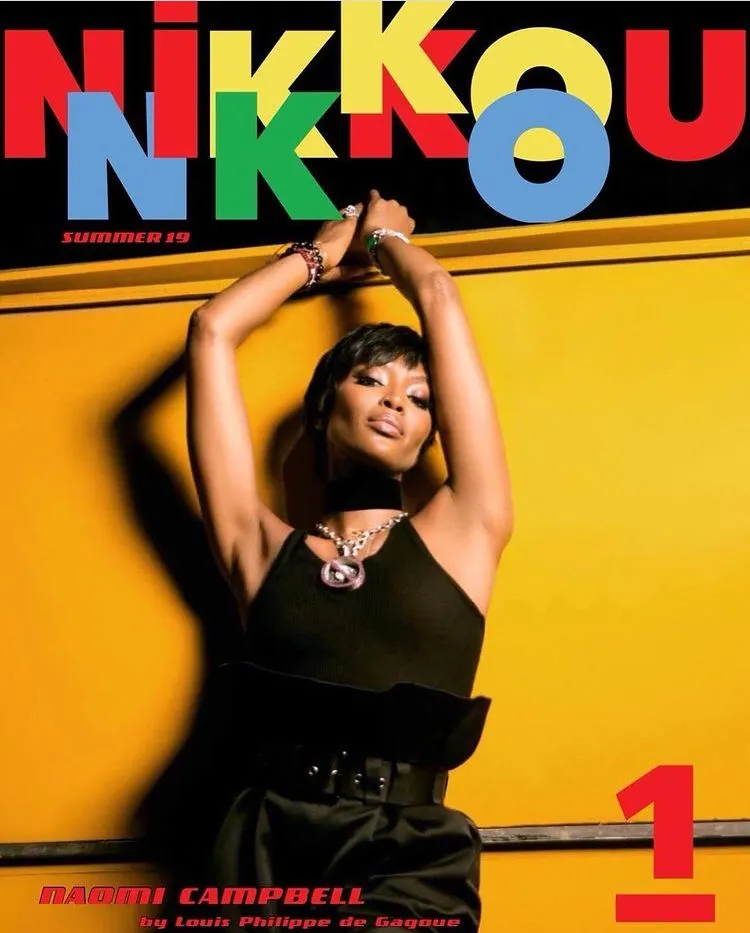 NAOMI CAMPBELL Louis Philippe de Gagoue NIKKOU Fashion Magazine SUMMER 2019