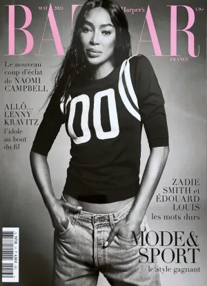 NAOMI CAMPBELL Mica Arganaraz HARPER'S BAZAAR Magazine France May 2024