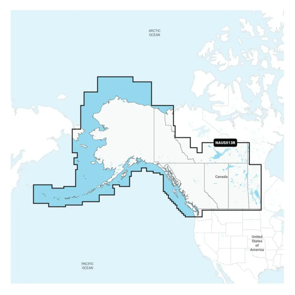 Navionics NAUS013R - Canada, West  Alaska - Navionics  [010-C1467-30]