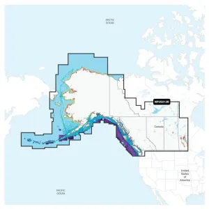 Navionics Platinum  NPUS013R - Canada, West  Alaska