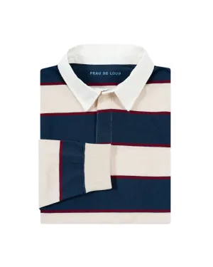 Navy Stripe Long Sleeve Rugby
