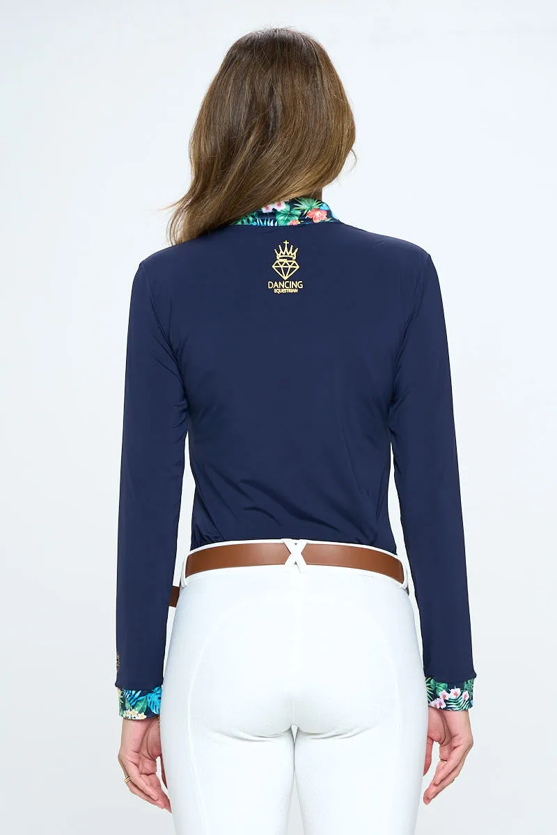 Navy Tropical Baselayer