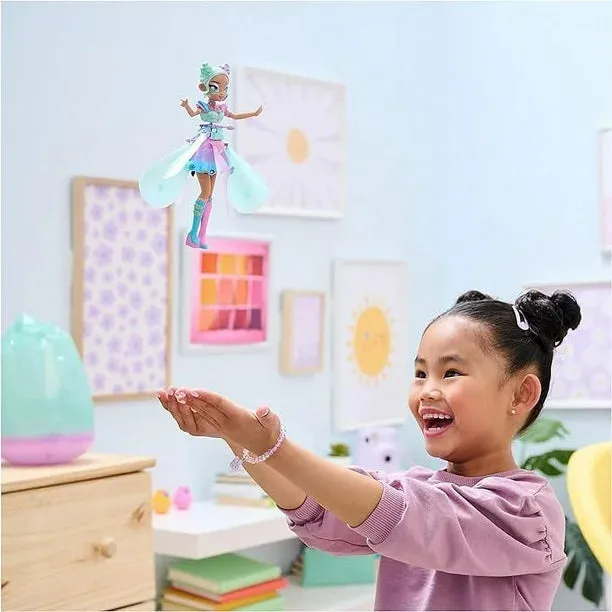 NEW Crystal Flyers Pastel Kawaii Doll Magical Flying Toy with Lights